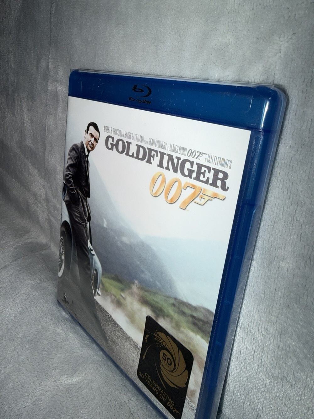 Goldfinger 007 James Bond Blu-Ray Sean Connery (NEW, SEALED)